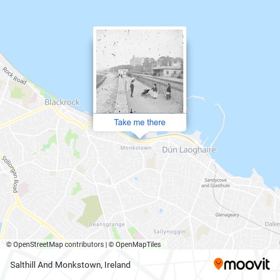Salthill And Monkstown map