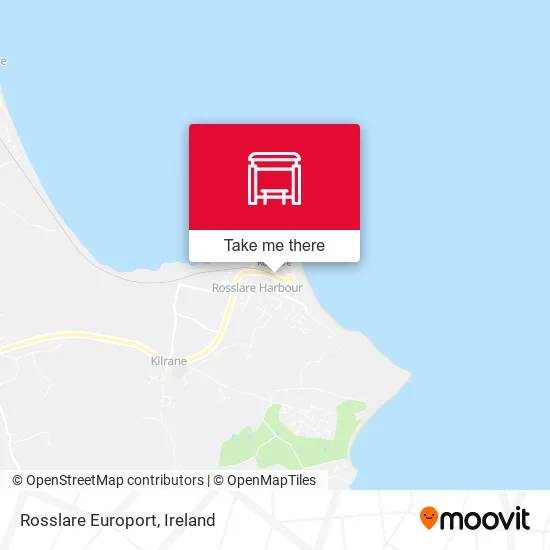 Rosslare Europort map