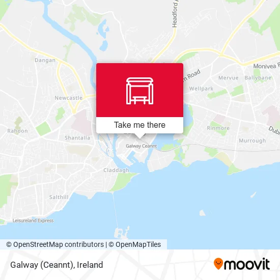 Galway (Ceannt) map