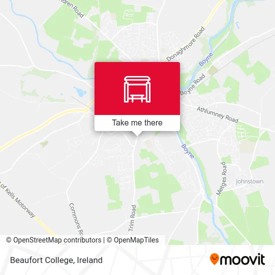 Beaufort College map