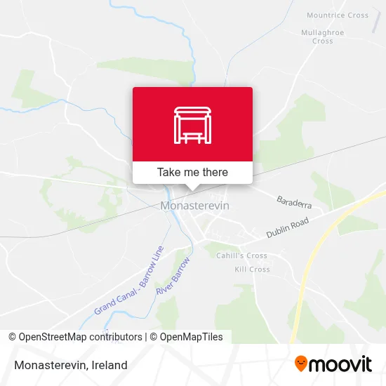 Monasterevin map