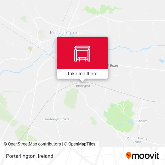 Portarlington map