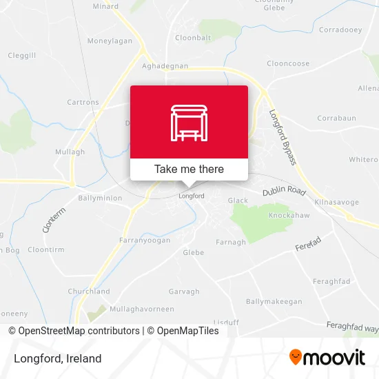 Longford map