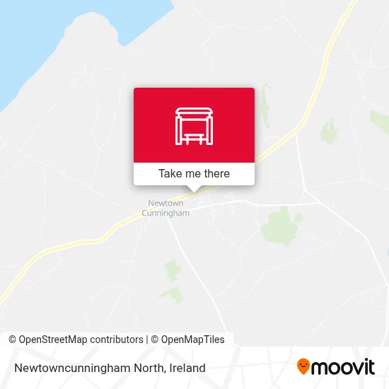 Newtowncunningham North map