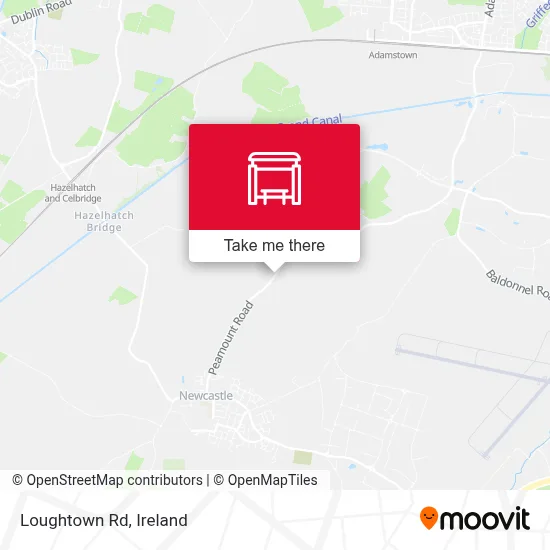Loughtown Rd map