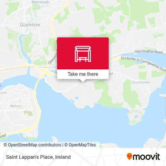 Saint Lappan's Place map