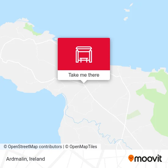 Ardmalin map