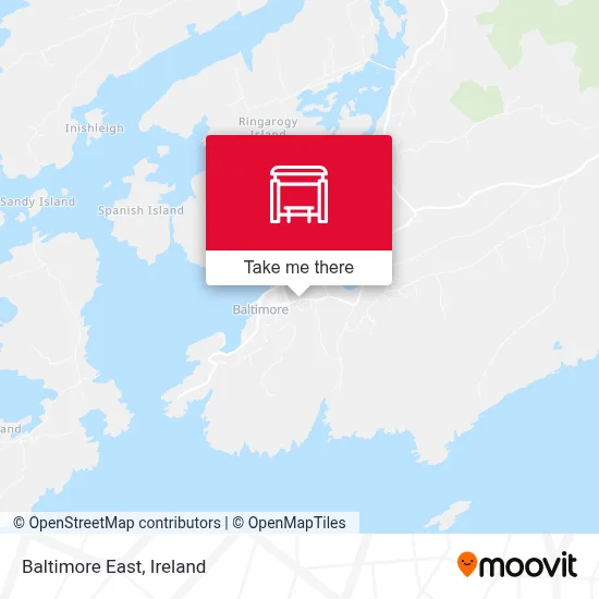 Baltimore East map