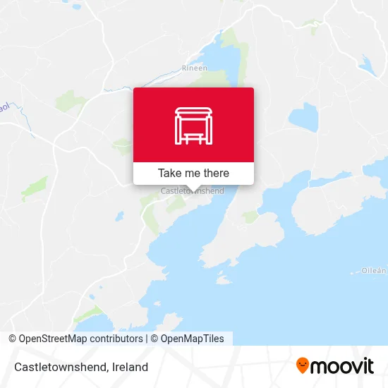Castletownshend map