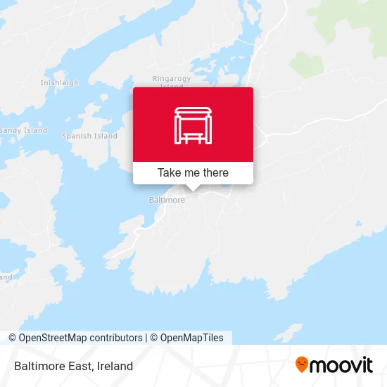 Baltimore East map