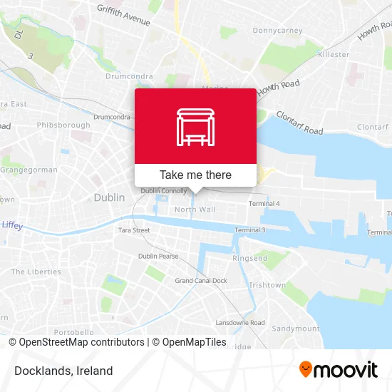 Docklands map