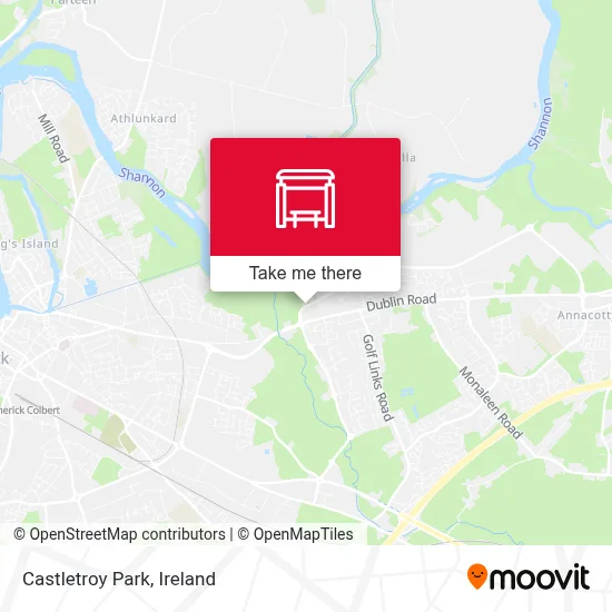 Castletroy Park map