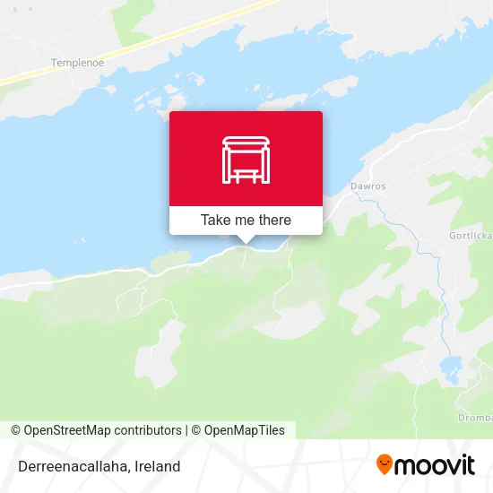 Derreenacallaha map