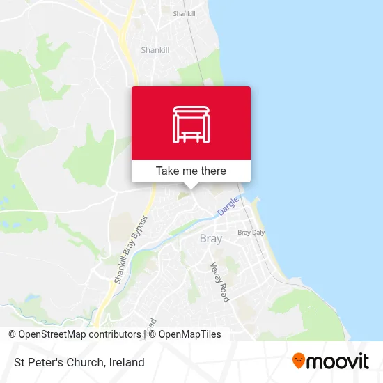 St Peter's Church map