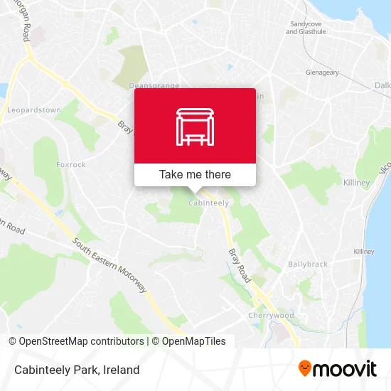 Cabinteely Park map