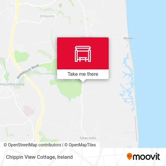 Chippin View Cottage map