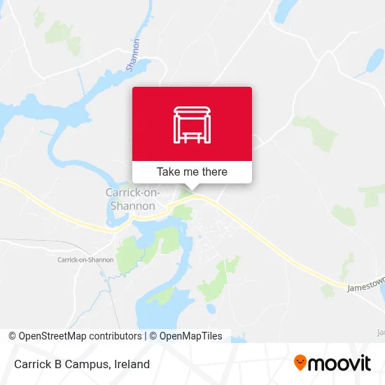 Carrick B Campus map