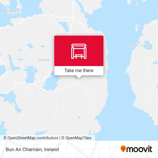 Bun An Charnáin map