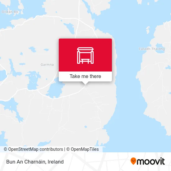 Bun An Charnáin map