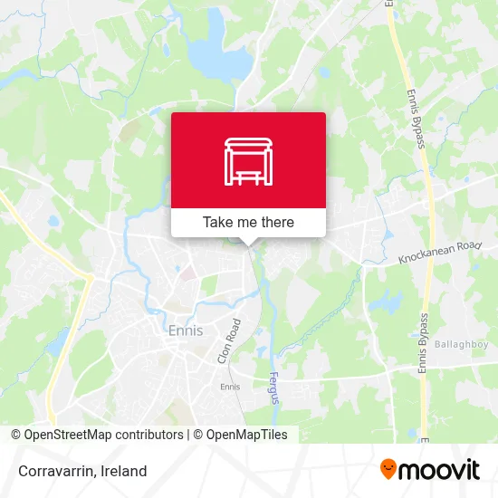 Corravarrin map