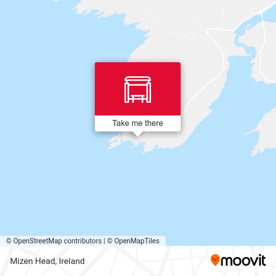 Mizen Head map