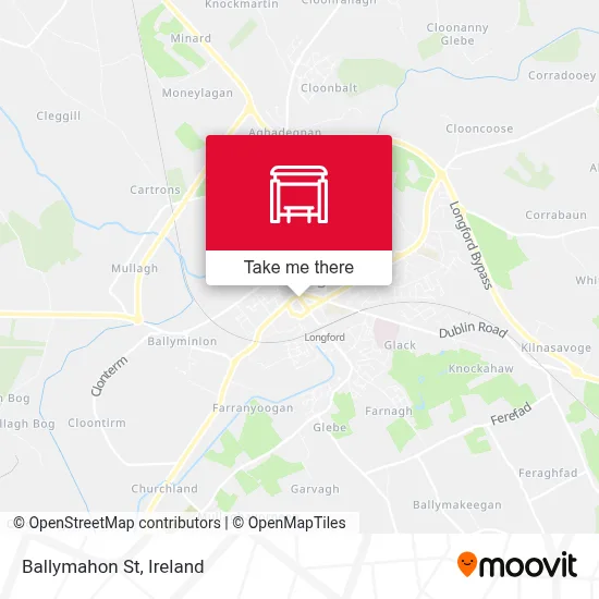 Ballymahon St map