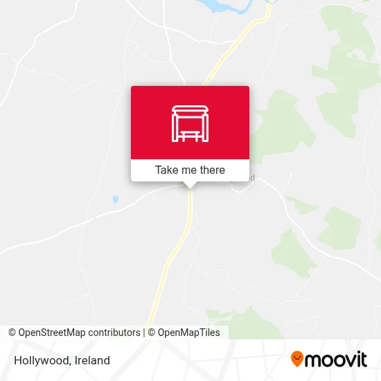 Hollywood map