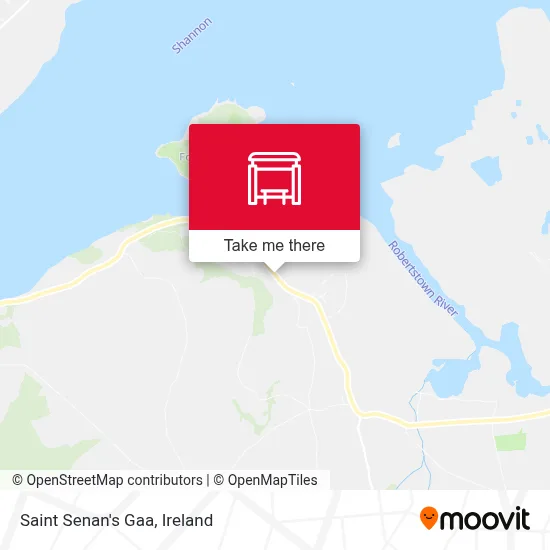 Saint Senan's Gaa map