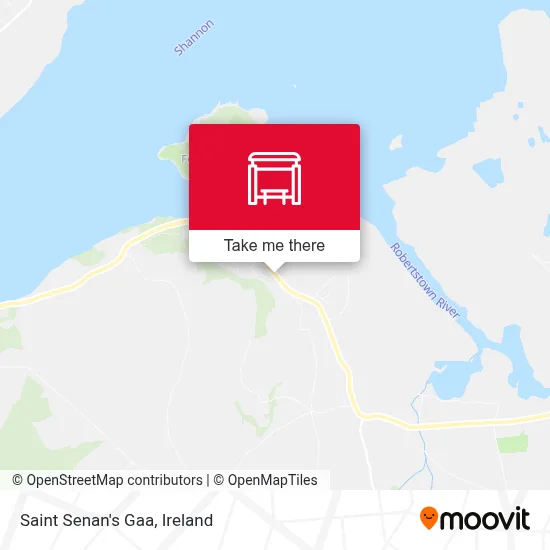 Saint Senan's Gaa map
