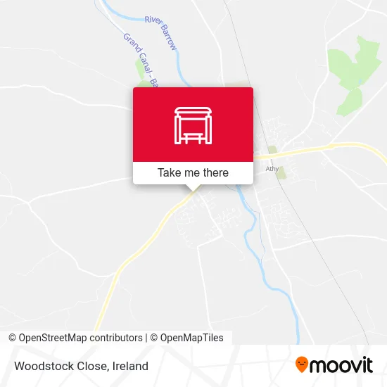 Woodstock Close map