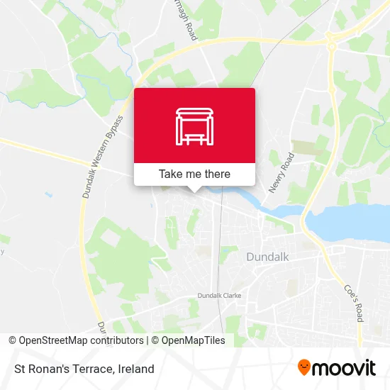 St Ronan's Terrace map