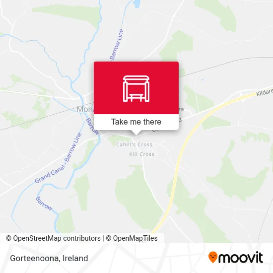 Gorteenoona map