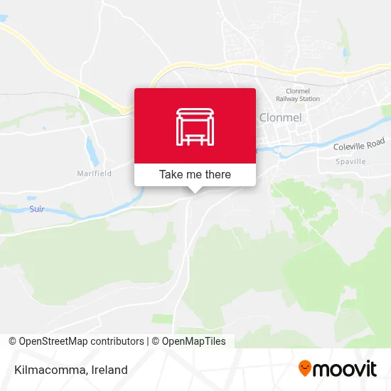 Kilmacomma map