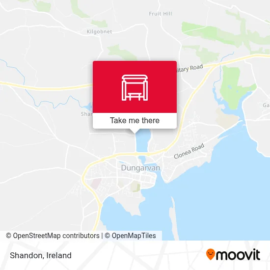 Shandon map