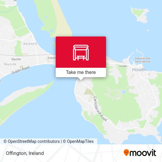 Offington map