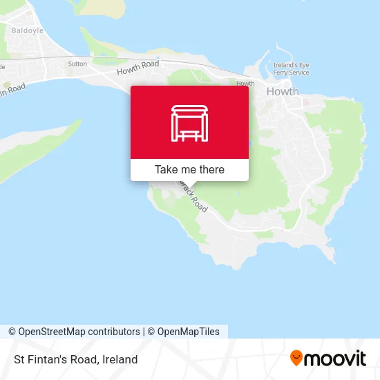 St Fintan's Road map