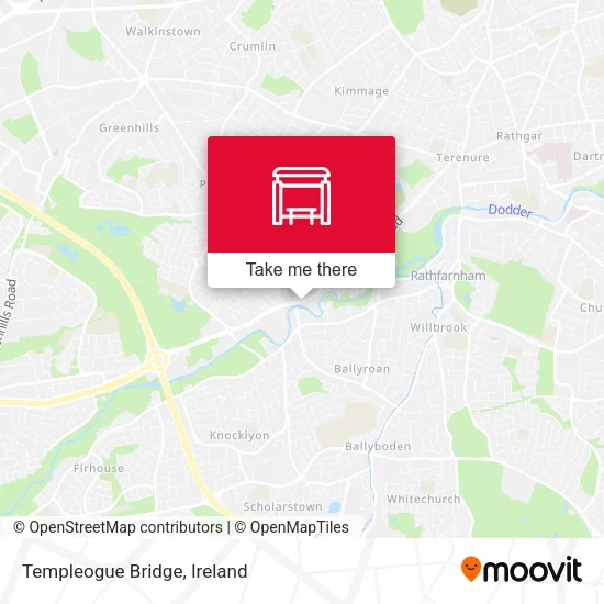 Templeogue Bridge map