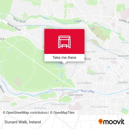 Dunard Walk map