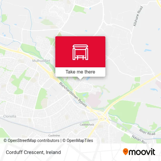 Corduff Crescent map