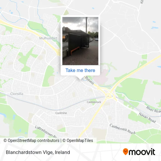 Blanchardstown Vlge map