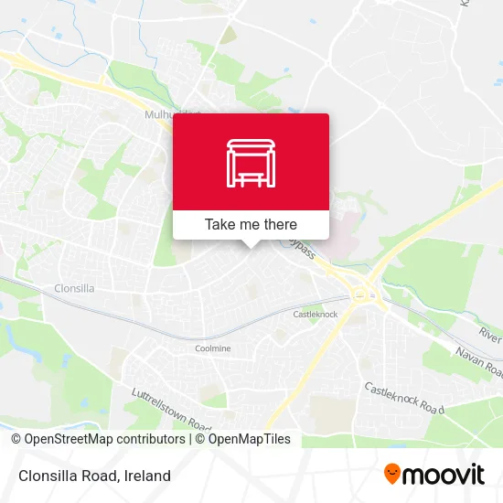 Clonsilla Road map