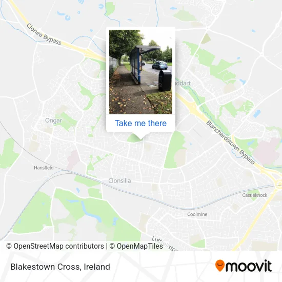 Blakestown Cross map