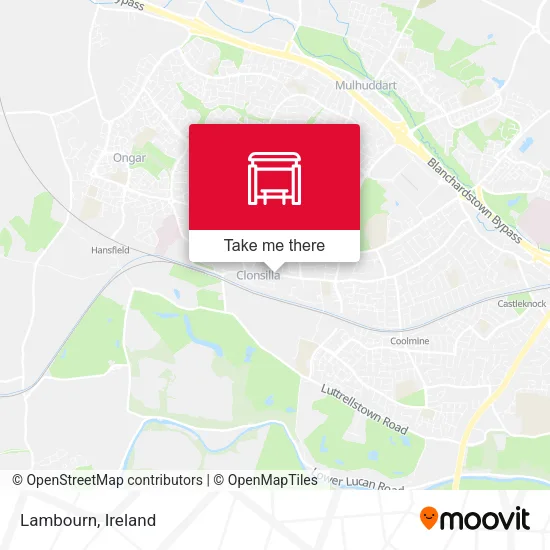 Lambourn map