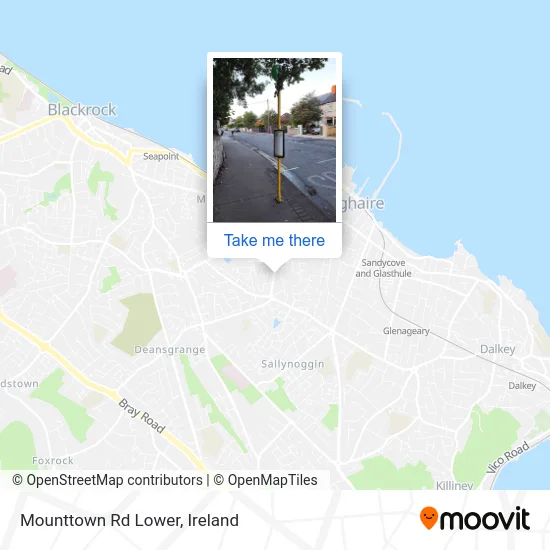 Mounttown Rd Lower map