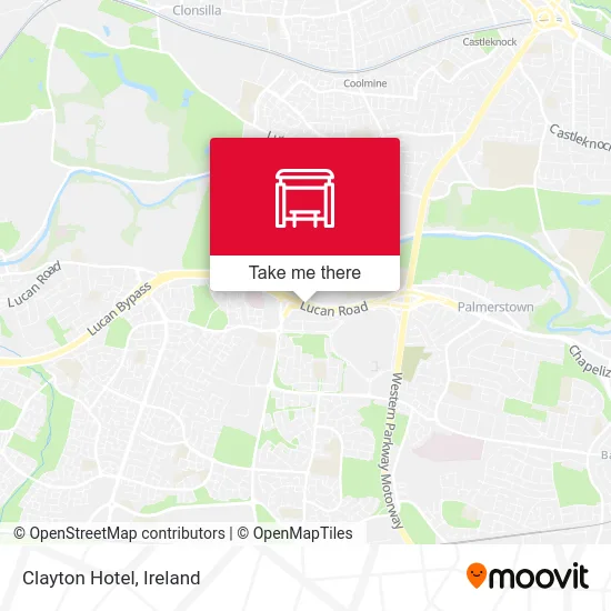 Clayton Hotel map