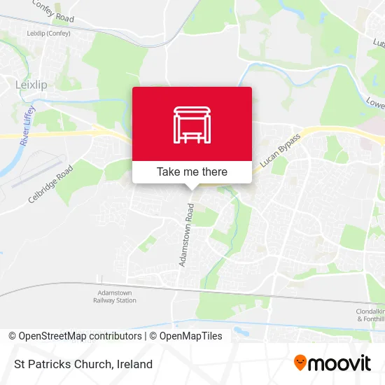 St Patricks Church map