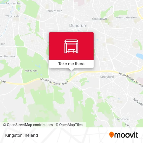 Kingston map