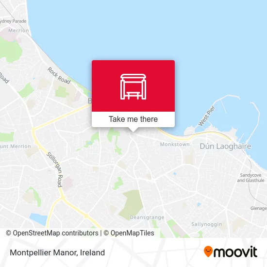 Montpellier Manor map