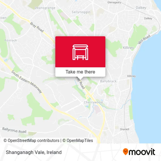 Shanganagh Vale map