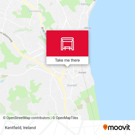 Kentfield map
